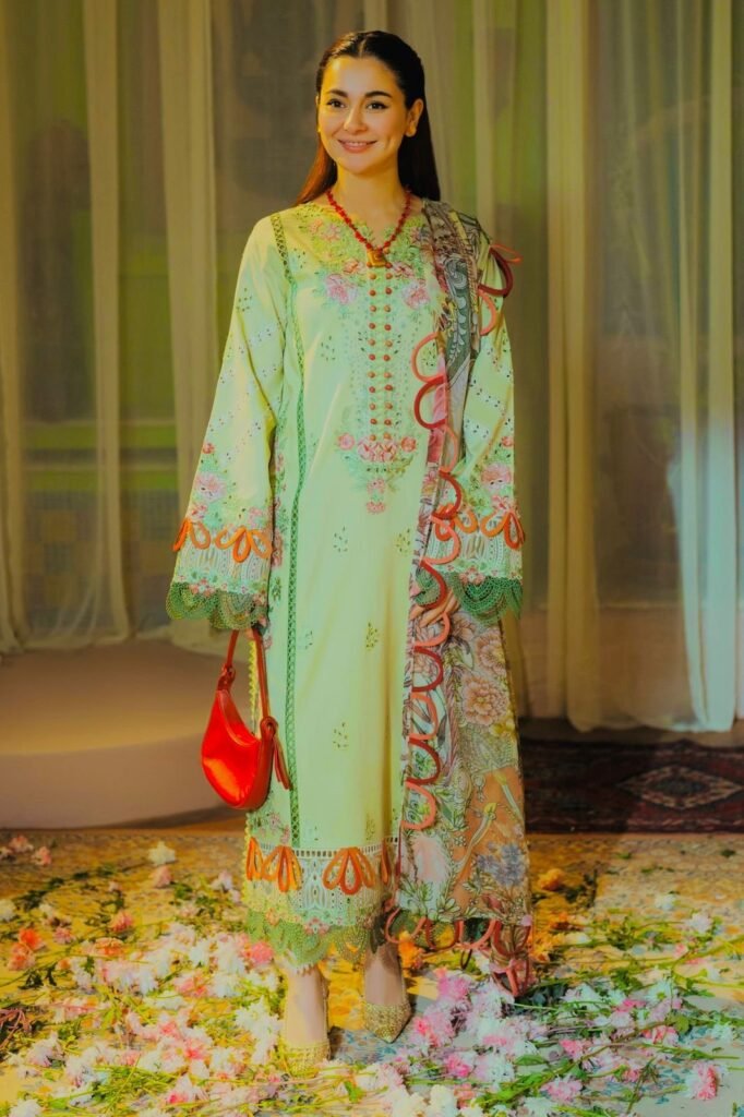 JADE 3pc Embroiderd  Summer Casual Collection